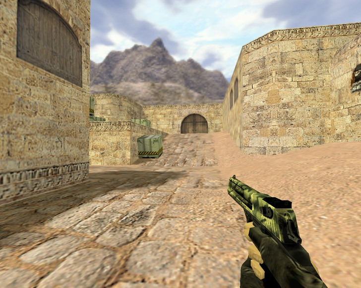 Модель Deagle Лесной камуфляж для CS 1.6