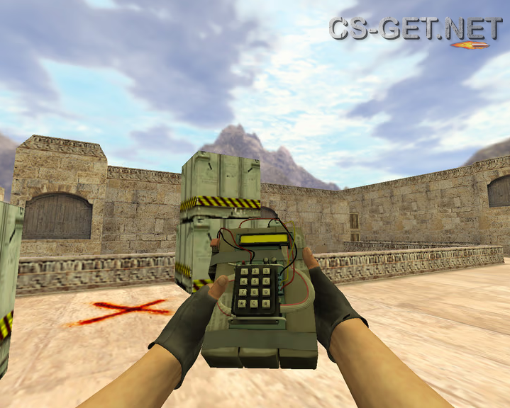 Модель «Бомба из CS:GO» для CS 1.6