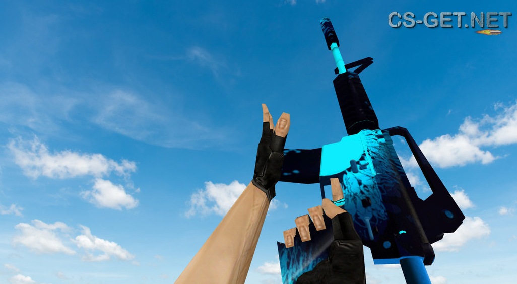 Модель «Default M4A1 | Падение Икара» для CS 1.6