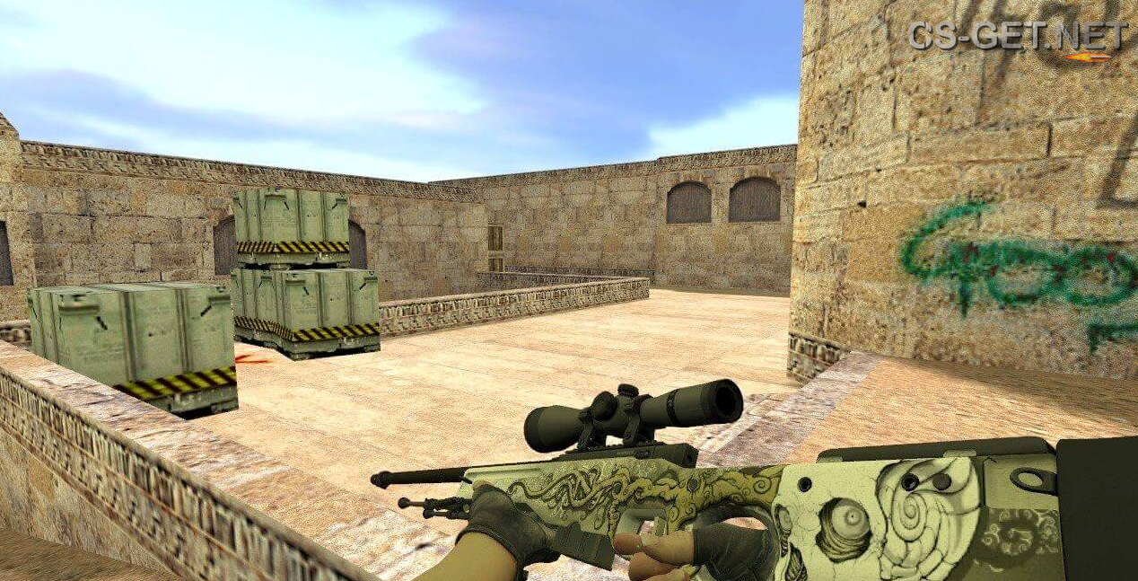 Модель «AWP | Бог червей» для CS 1.6