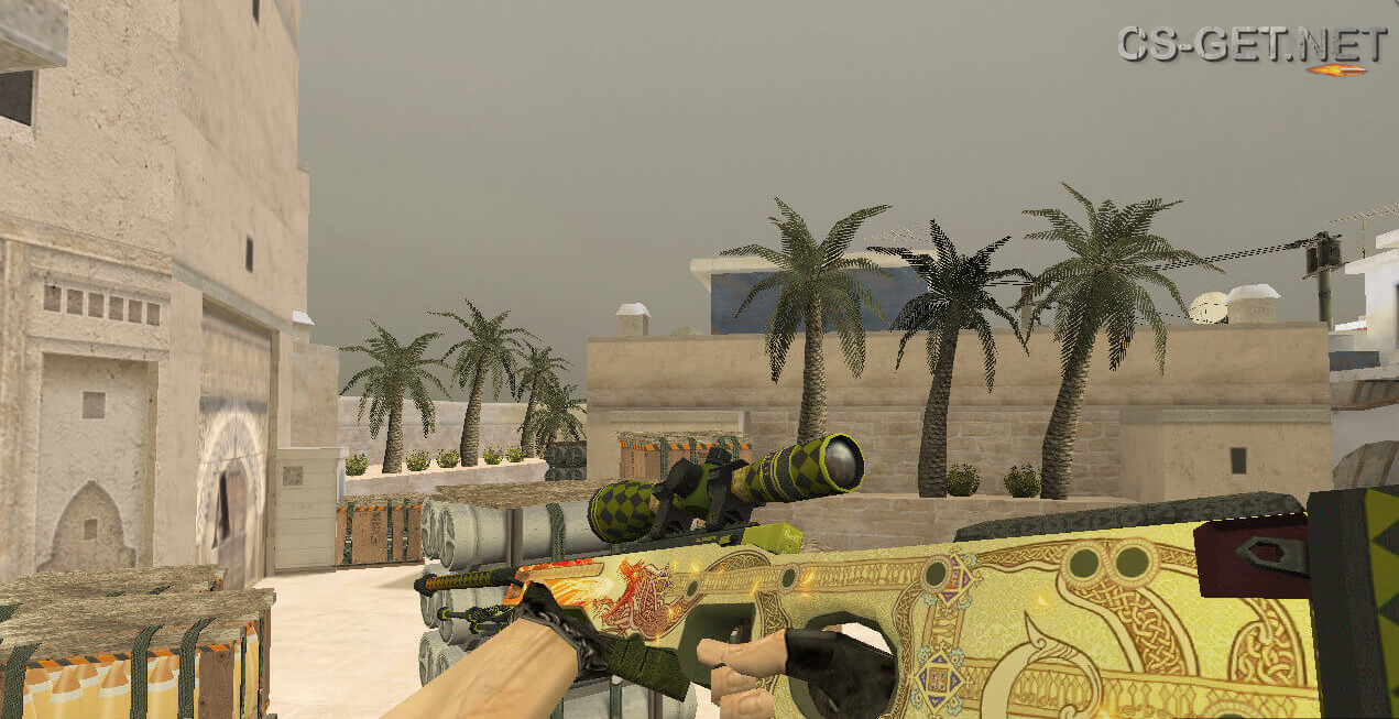 Модель «AWP | Драгон Лор» для CS 1.6