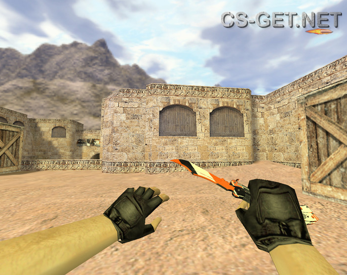 Модель «Нож-бабочка Азимов» для CS 1.6