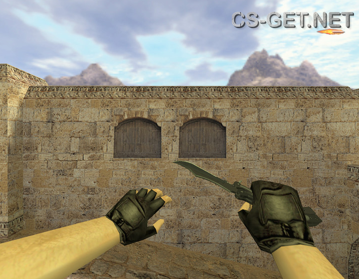 «Нож-бабочка Ночь» для CS 1.6