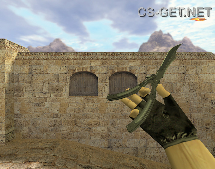 «Нож-бабочка Ночь» для CS 1.6