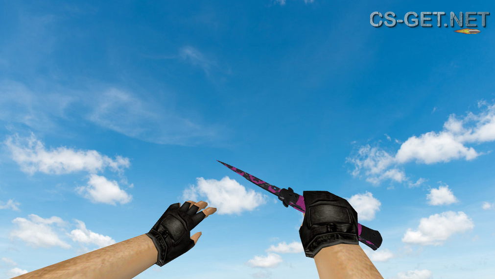 «Стилет | Пиксельный камуфляж "Розовый"» для CS 1.6