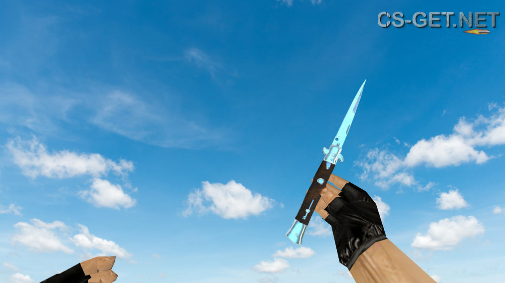 «Stiletto Blue Chrome» для CS 1.6