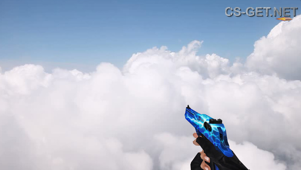 Модель «CSO Desert Eagle Blue Lightning» для CS 1.6