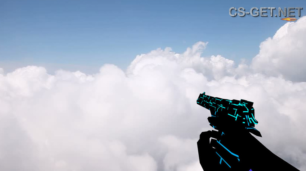 Модель «Deagle Neon Electro» для CS 1.6