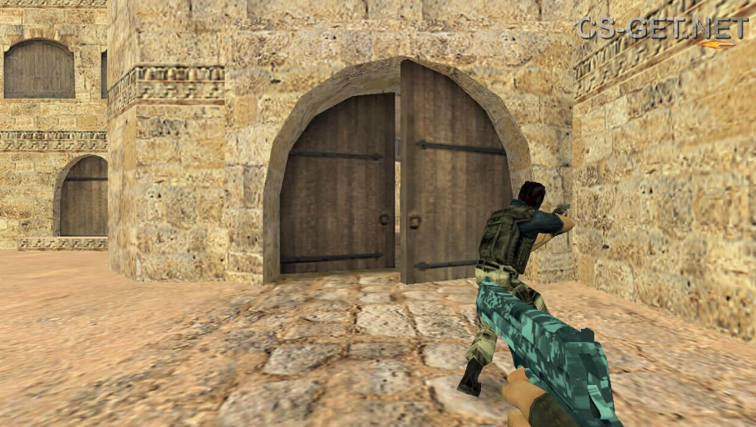 Модель «Deagle | Ржавый кобальт» для CS 1.6