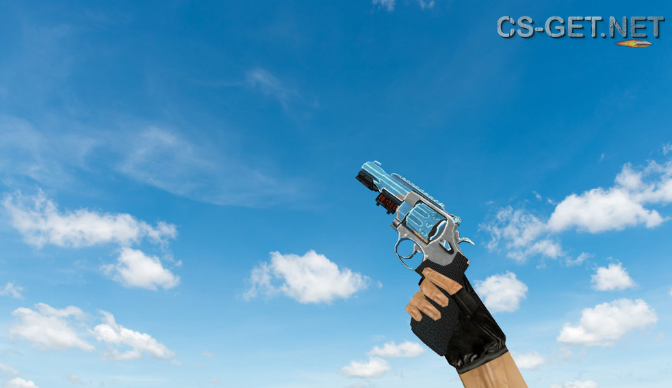 Модель «R8 Revolver Ice Cold» для CS 1.6