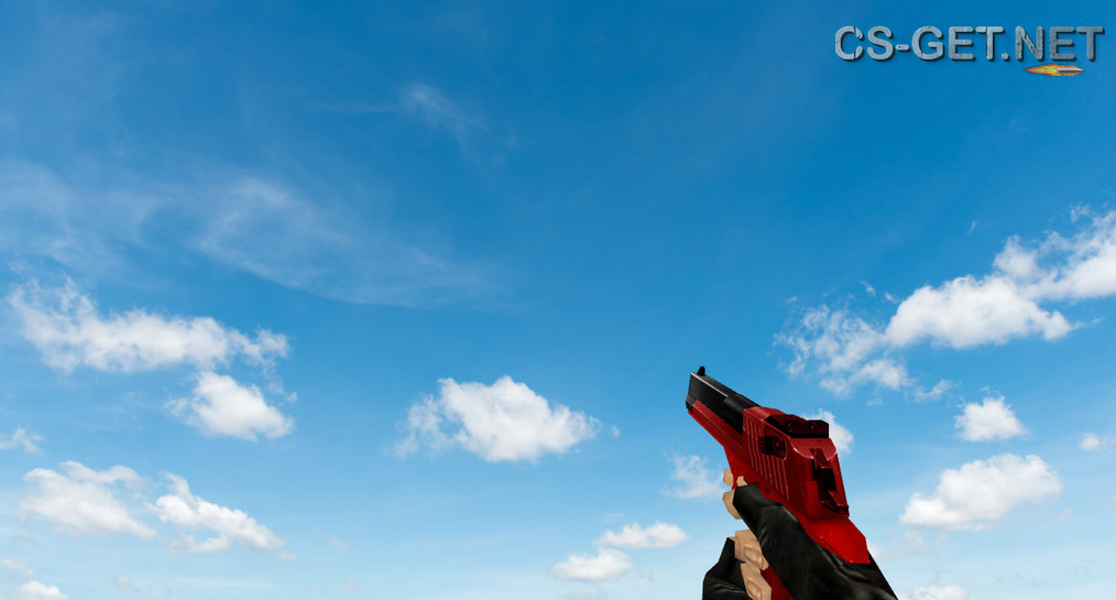 Модель «Default Deagle Black and Red» для CS 1.6