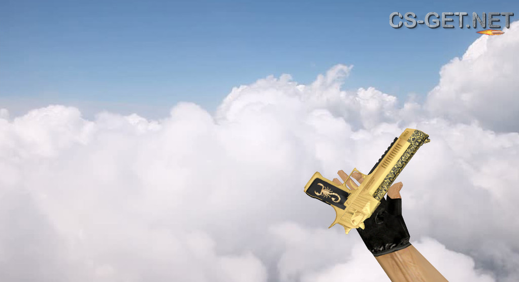 Модель «Deagle Gold Scorpion» для CS 1.6