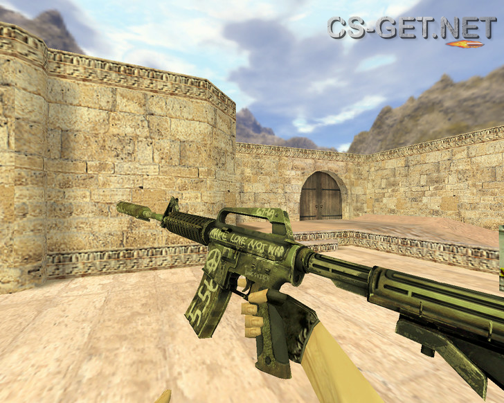 Модель «М4А1 Взгляд в прошлое» для CS 1.6