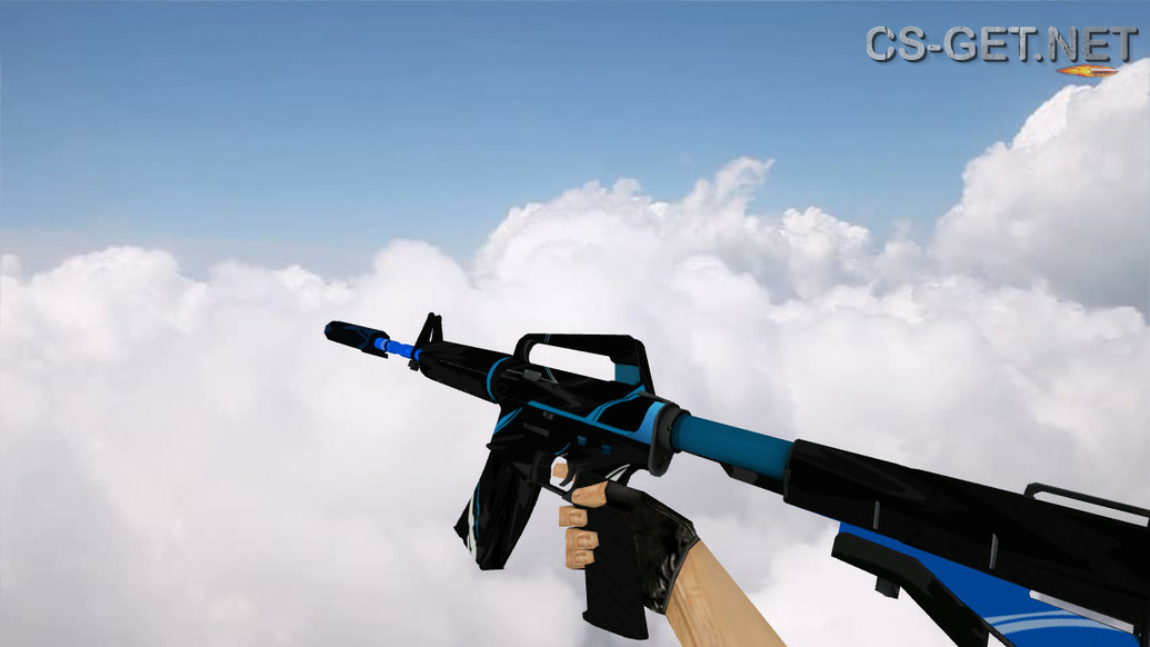 Модель «M4A1 Blue Force» для CS 1.6