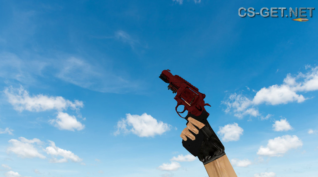 Модель «Револьвер R8 Кровавая паутина» для CS 1.6
