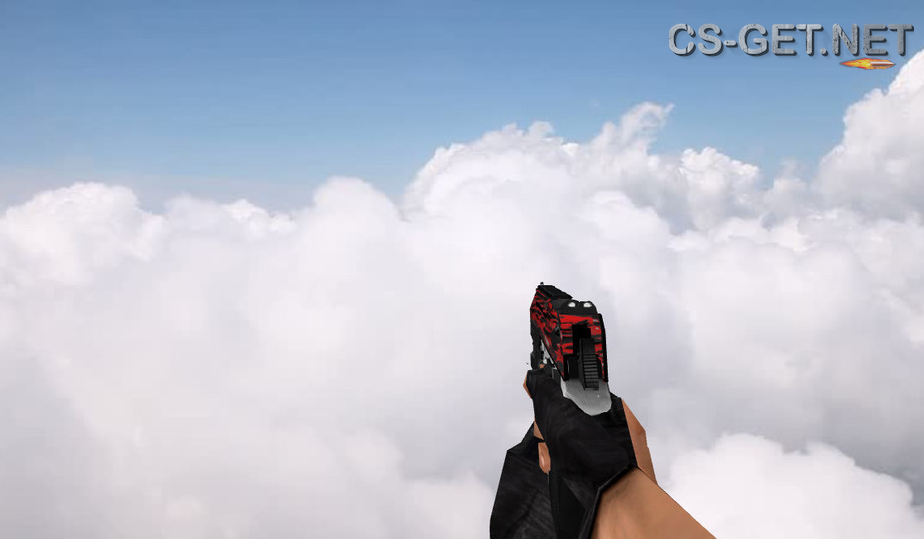 Модель «Deagle Red Tiger» для CS 1.6