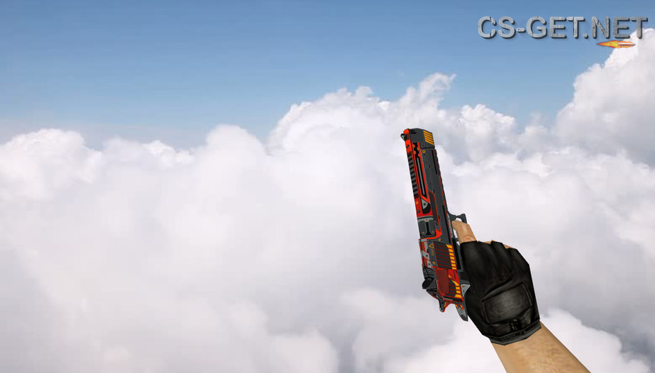 Модель «Deagle Cyberwanderer Red» для CS 1.6
