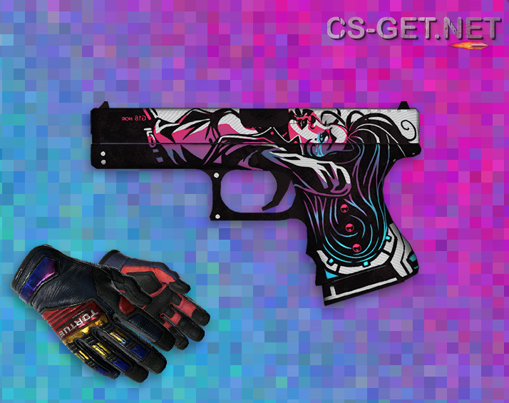 Glock «Неонуар» (Neo-Noir) для CS 1.6