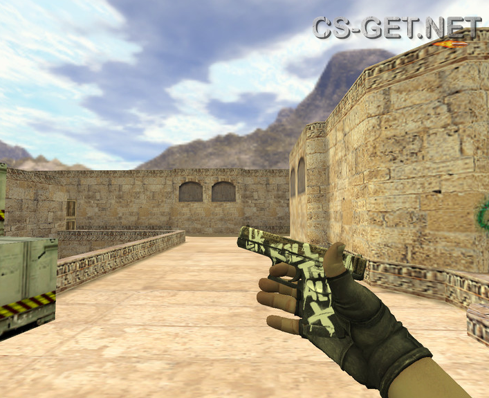 Модель «Glock Пустынный повстанец» для CS 1.6