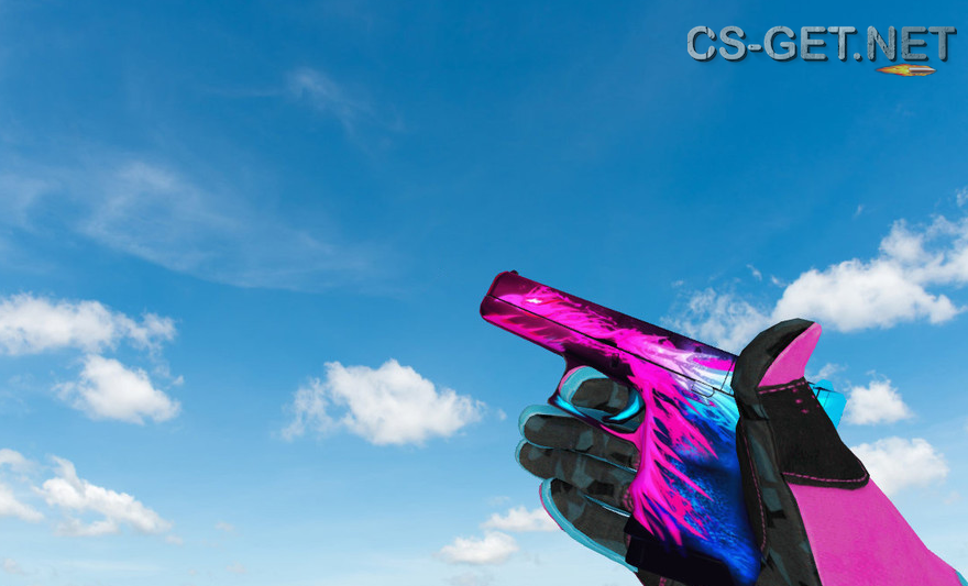 Модель «Glock Splash Burn» для CS 1.6