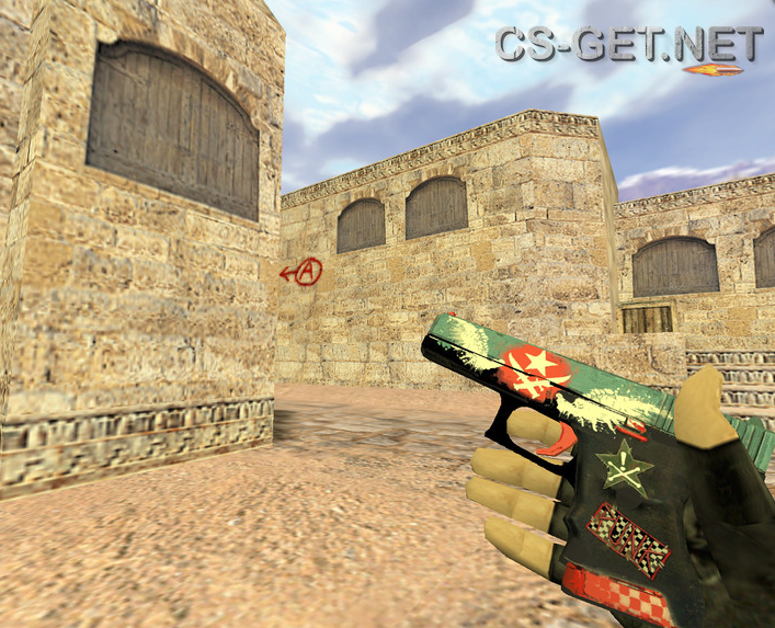 Модель «Glock Возвышение» для CS 1.6