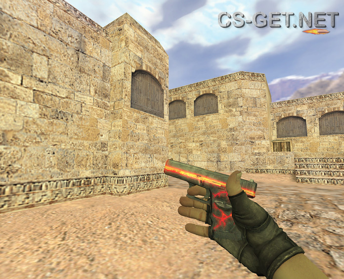 Модель «Glock Подземелье» для CS 1.6