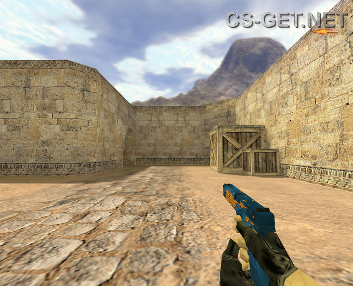 Модель «Glock Огненный» для CS 1.6