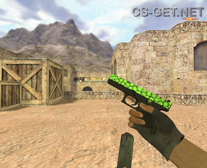 Модель «Glock Черепаха» для CS 1.6