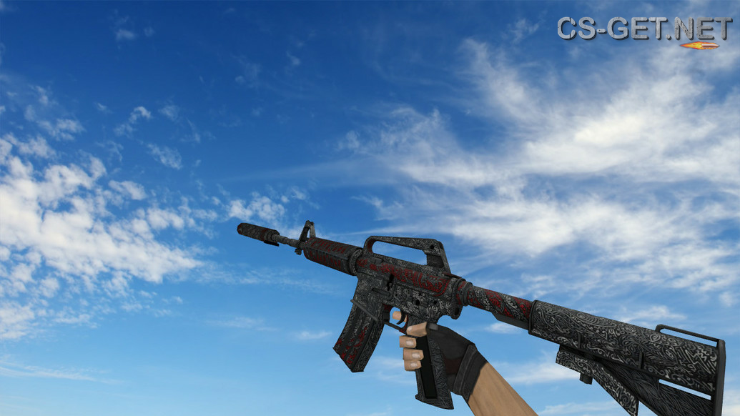 Модель «M4A1 Steel Plexus Freestyle» для CS 1.6