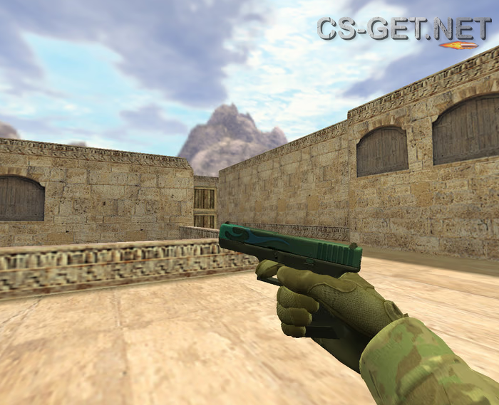 Модель «Glock | Горелка Бунзена» для CS 1.6