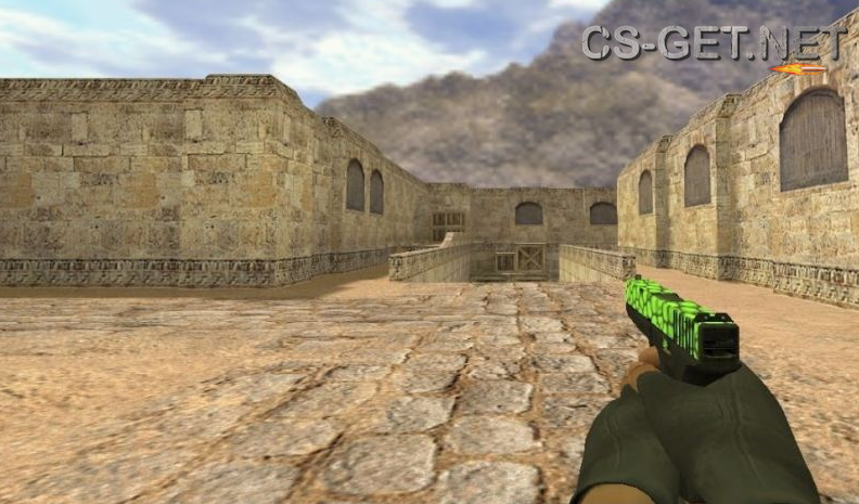 Модель «Glock | Web Green» для CS 1.6