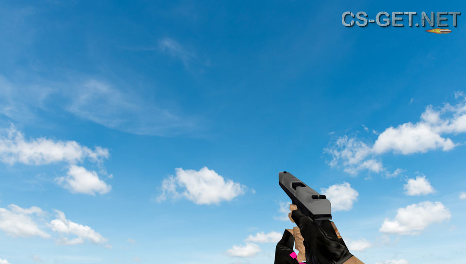 Модель «Default Glock White Skin» для CS 1.6