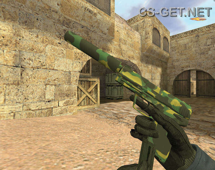 Модель «USP Камуфляж» для CS 1.6