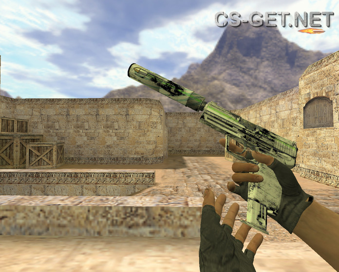 Модель «USP Следы асфальта» для CS 1.6