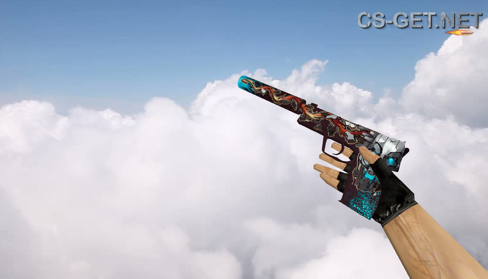 Модель «USP Kill Confirmed Cyborg» для CS 1.6
