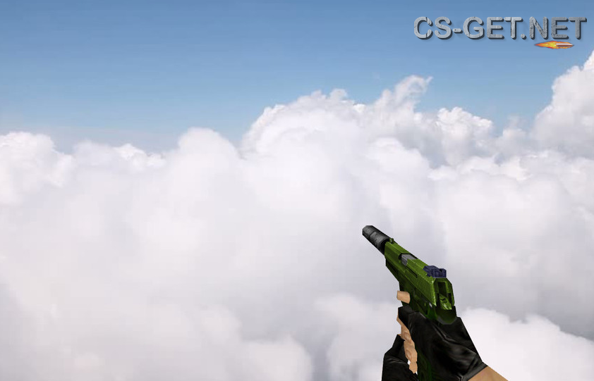 Модель «Default USP Olive Drab» для CS 1.6