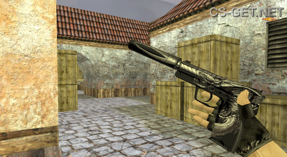 Модель «USP | Серебро» для CS 1.6