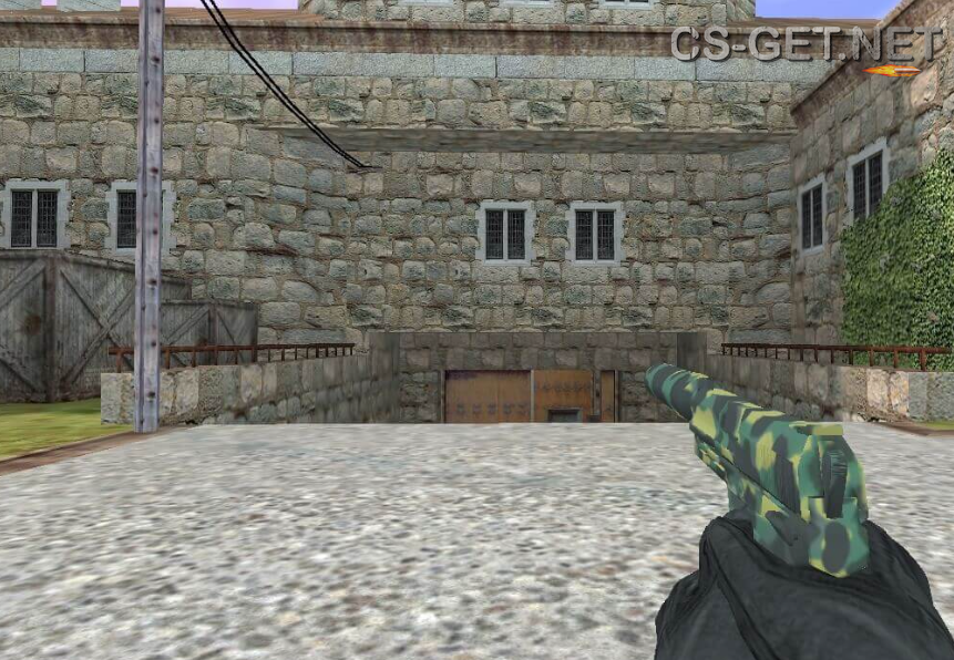 Модель «USP | Камуфляж» для CS 1.6
