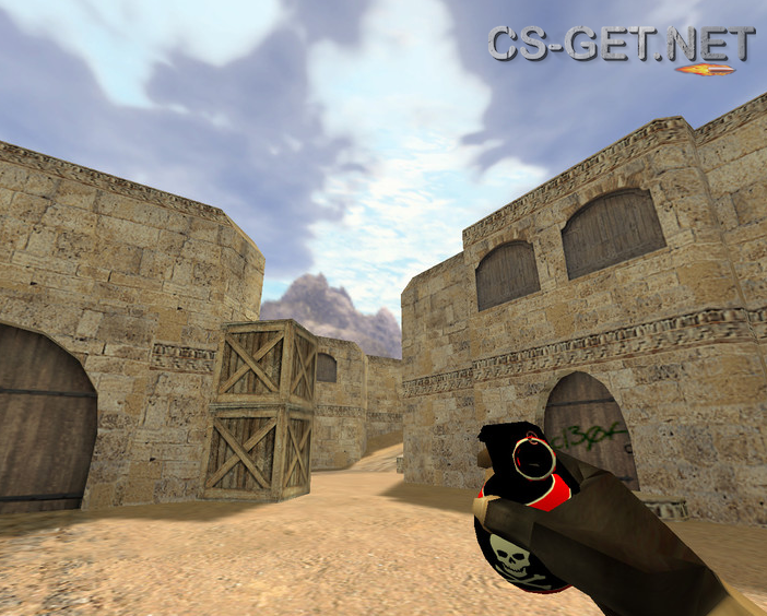 Модель «Пак гранат Череп» для CS 1.6