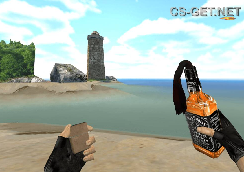 Модель «Осколочная граната | Jack Daniels» для CS 1.6