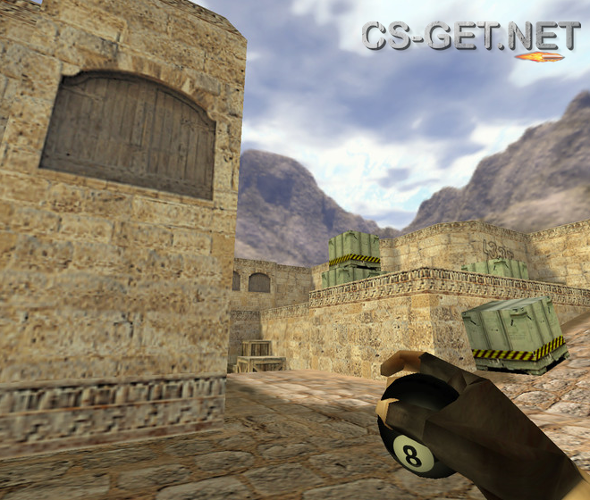 Модель «Граната Бильярдный шар» для CS 1.6