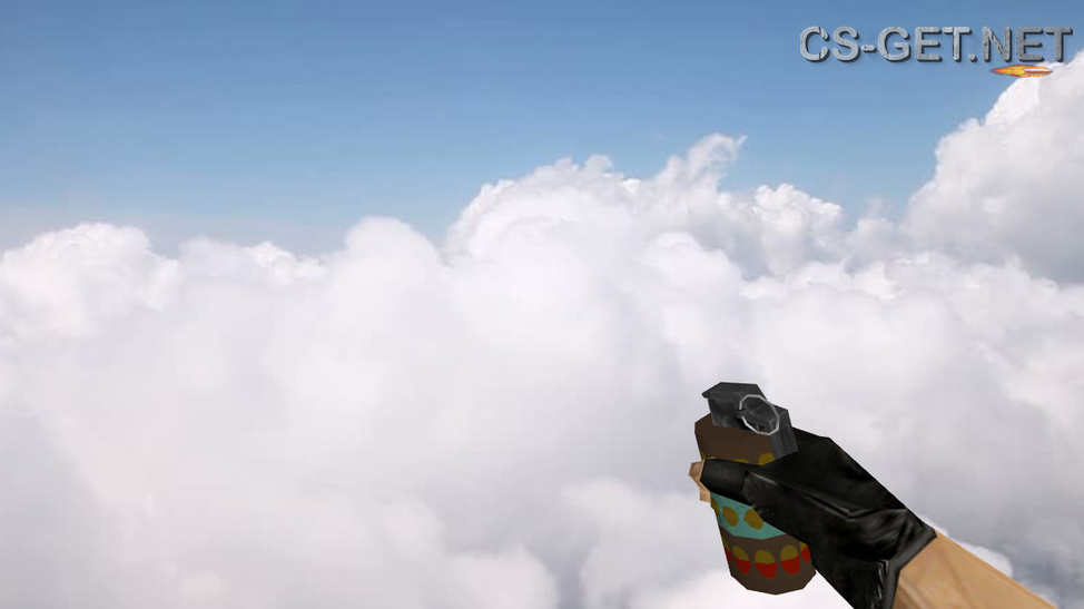 Модель «Default Grenades CSGO Textures» для CS 1.6