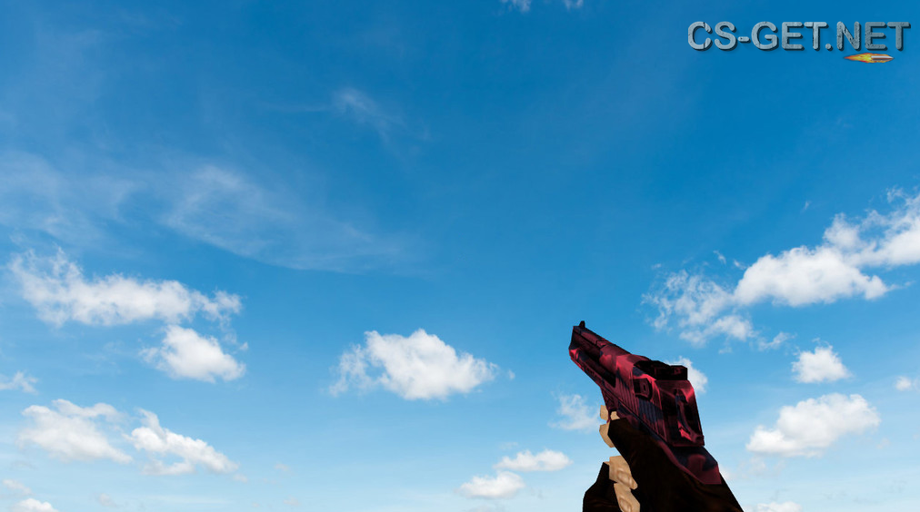 Модель «Default Deagle Red Camo» для CS 1.6