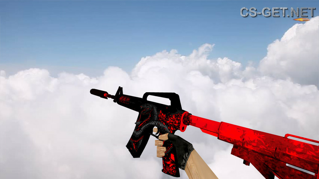 Модель «M4A1 | Черная смерть» для CS 1.6