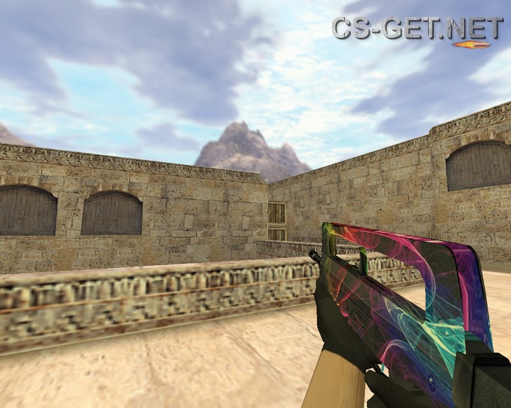 Модель «Famas Неоновый туман» для CS 1.6