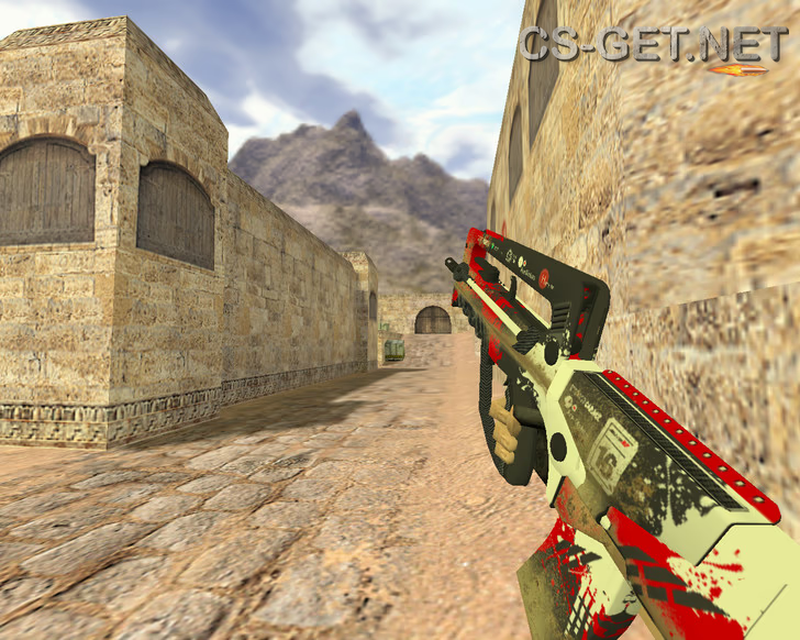 Модель «Famas Защитный каркас» для CS 1.6