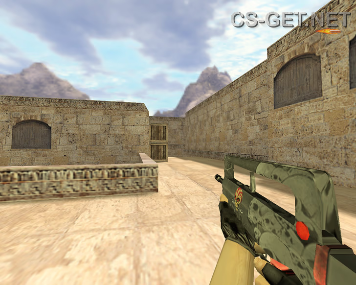 Модель «Famas Череп» для CS 1.6