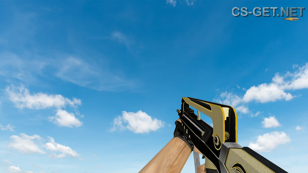 Модель «Famas Gold Legend» для CS 1.6