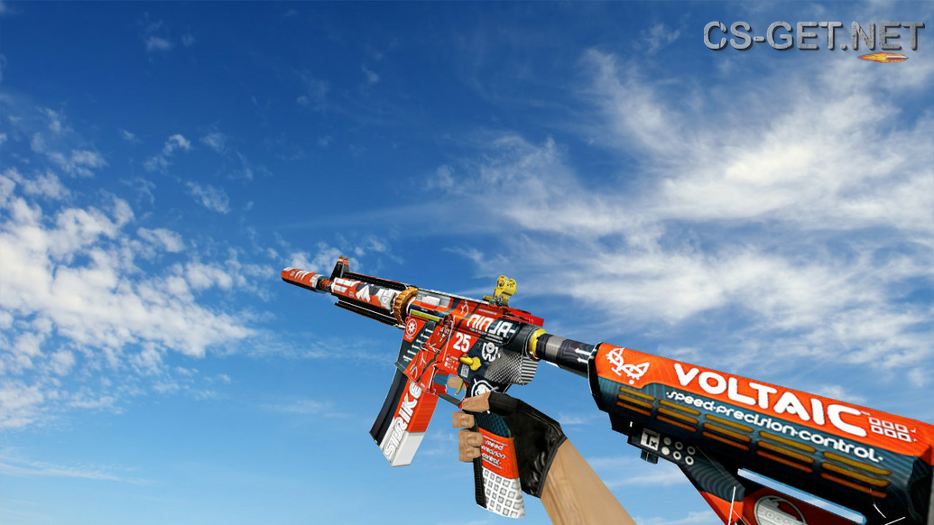 Модель «M4A4 | Кровавый спорт» для CS 1.6