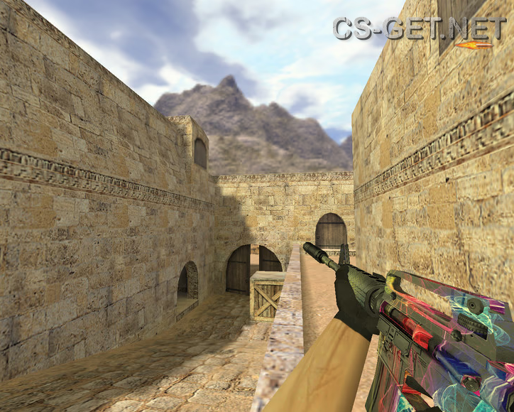 Модель «М4А1 Неоновый туман» для CS 1.6
